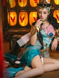 [Toutiao headline goddess] April 17, 2019 Mo Xiaoxi King glorifies Yang Yuhuan cos(4)